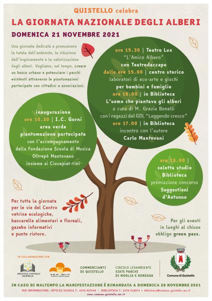 Festa dell'Albero - Locandina 2021