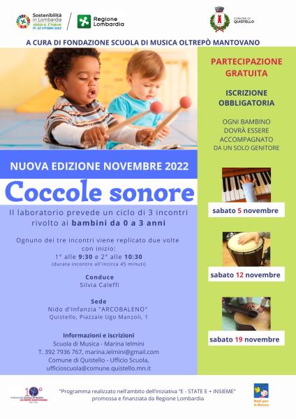 Coccole Sonore - Novembre 2022