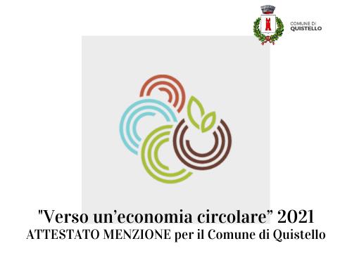 Concorso nazionale Verso un’economia circolare” 2021