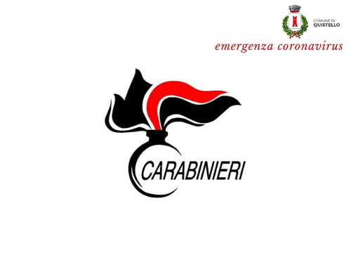 Coronavirus - Carabinieri Quistello