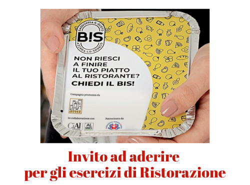 BIS! Campagna Nazionale contro lo spreco alimentare